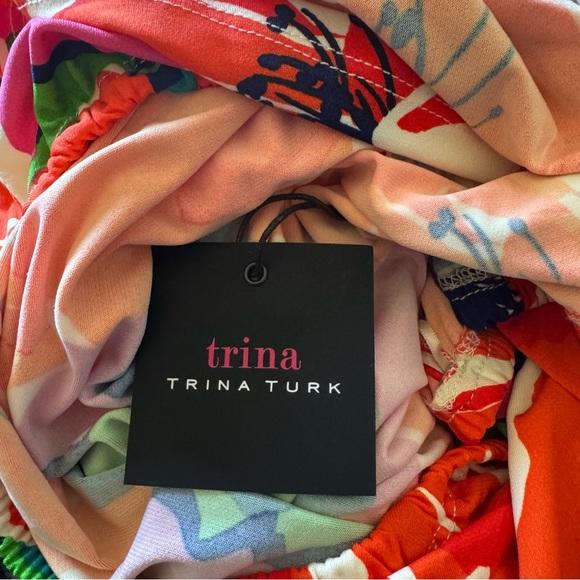 Trina Turk Jumpsuit Floral new size small - Picture 4 of 7